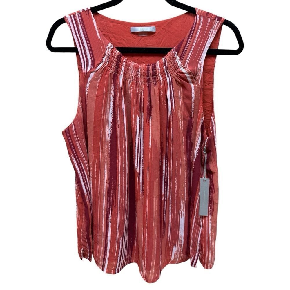 Tart Delta Top. Womens. Sleeveless. Brown. Sz L. NWT